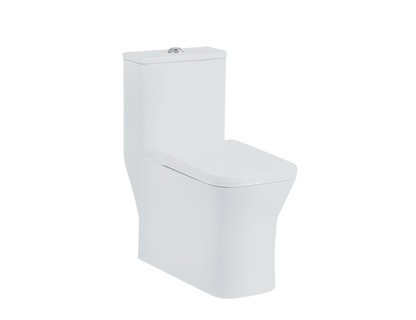 MJ3099-One Piece Toilet Elongated Floor Mounted