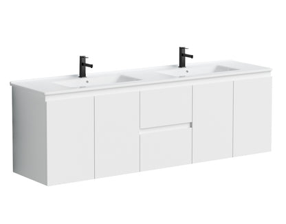 Madrid Collection W6-72" Double Sink