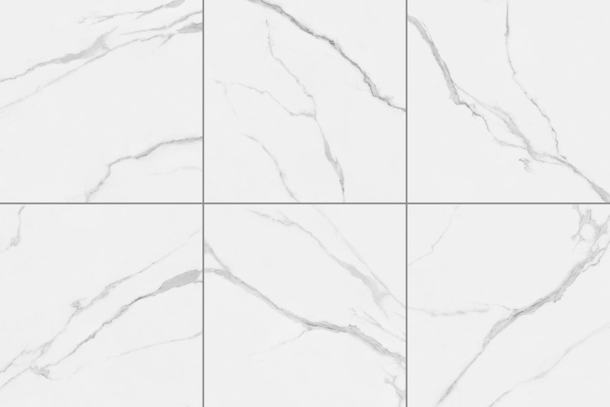 Calacatta Empire 24"x24" Glossy - $1.89/SQFT - 16 SQFT/Box