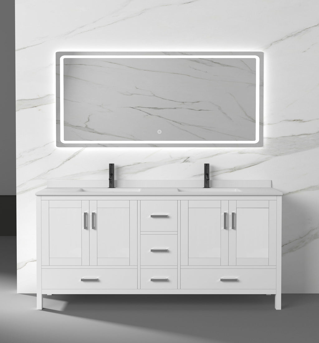 Capri Collection V1-60" Double Sink