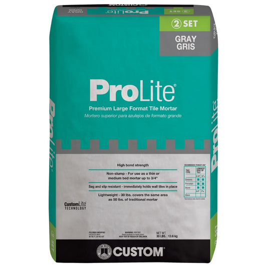 ProLite Thin-Set in Gray - 30 lb. Bag