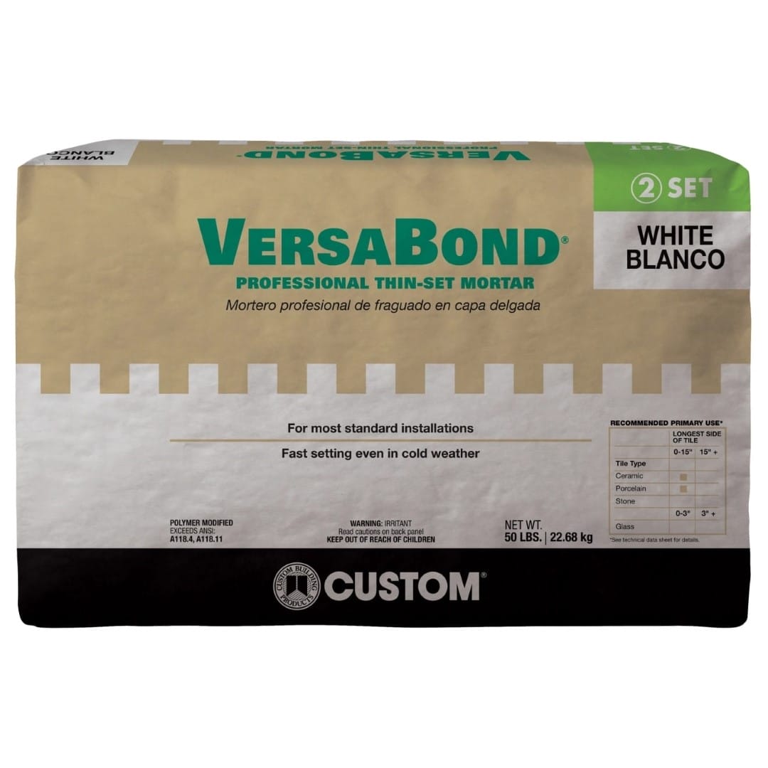 Versabond Thin-Set in White - 50 lb. Bag