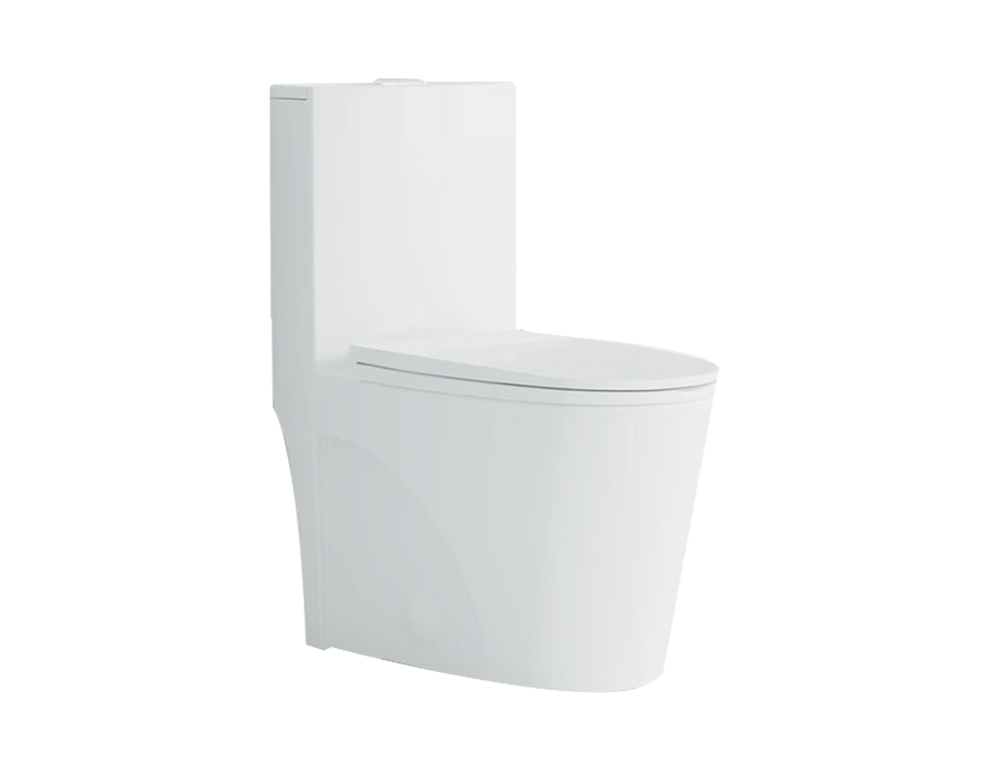 MJ3093-One Piece Toilet Elongated Floor Mounted