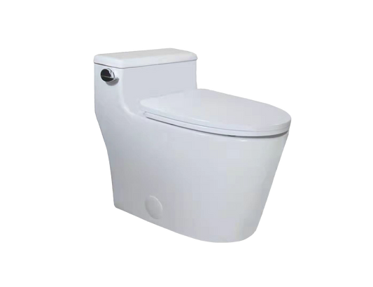 MJ5081-One Piece Toilet Elongated Floor Mounted