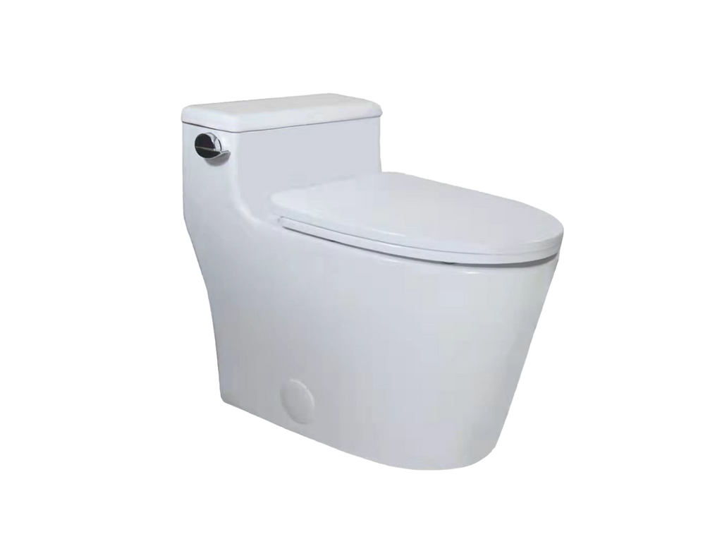 MJ5081-One Piece Toilet Elongated Floor Mounted