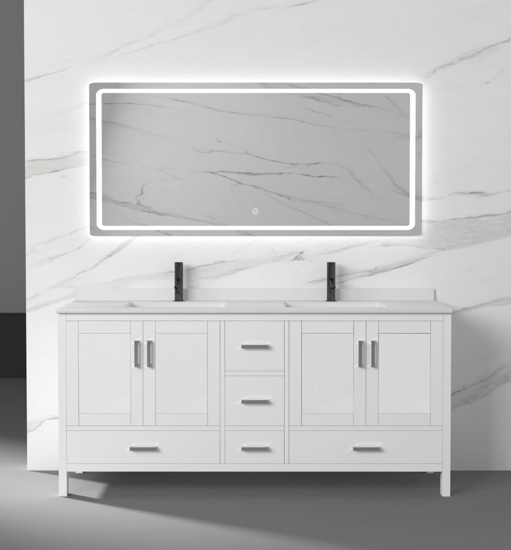 Roma Collection V1-60" Double Sink