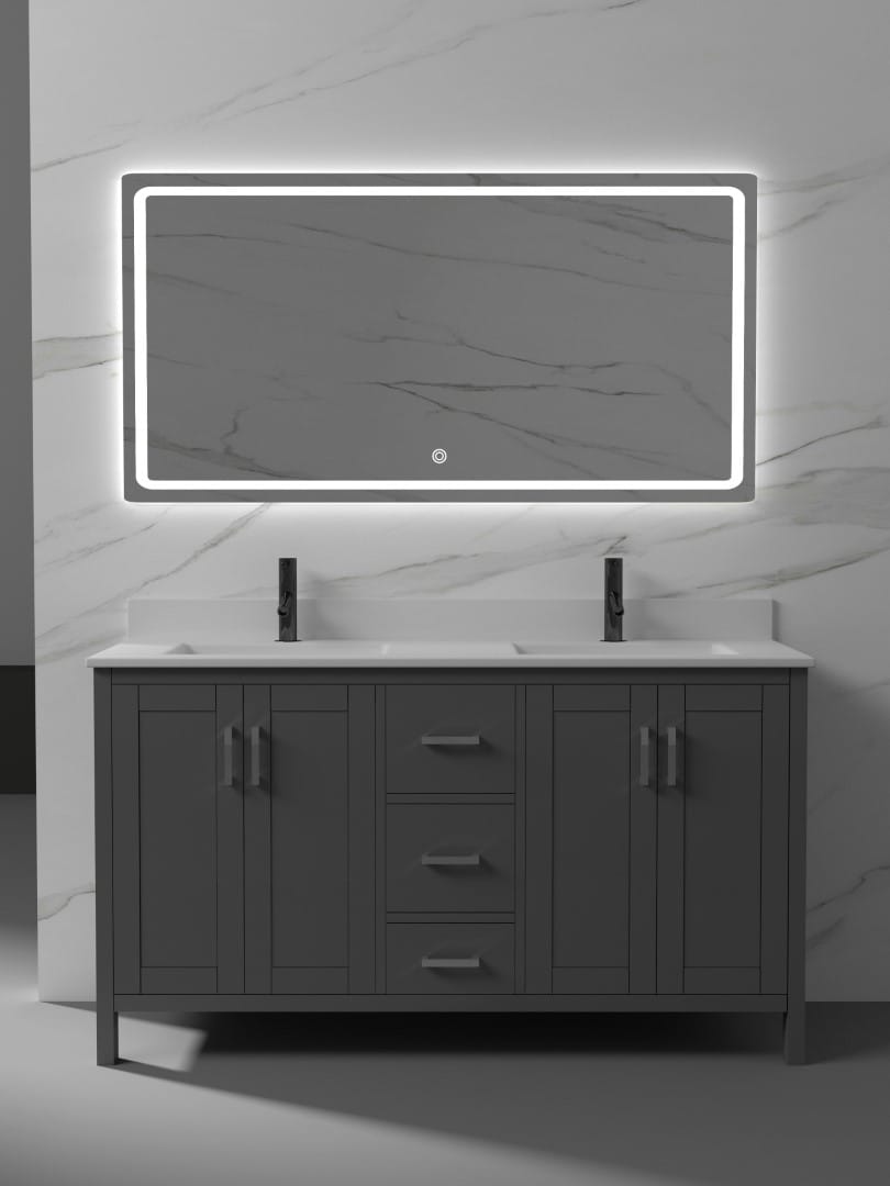 Berlin Collection V4-60" Double Sink