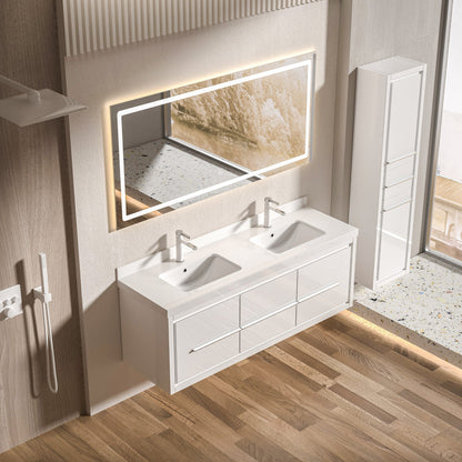 Palma Collection W7-60" Double Sink