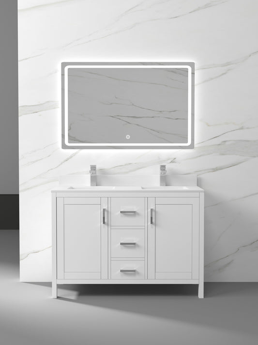 Valencia Collection V4-48" Double Sink