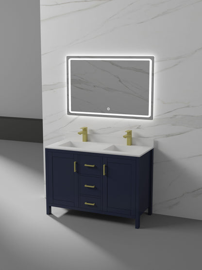 Valencia Collection V4-48" Double Sink